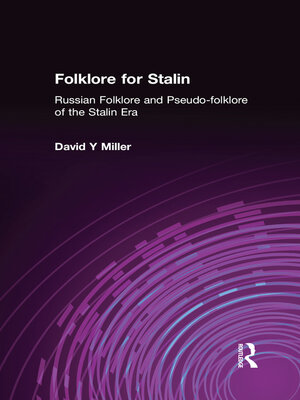 cover image of Folklore for Stalin